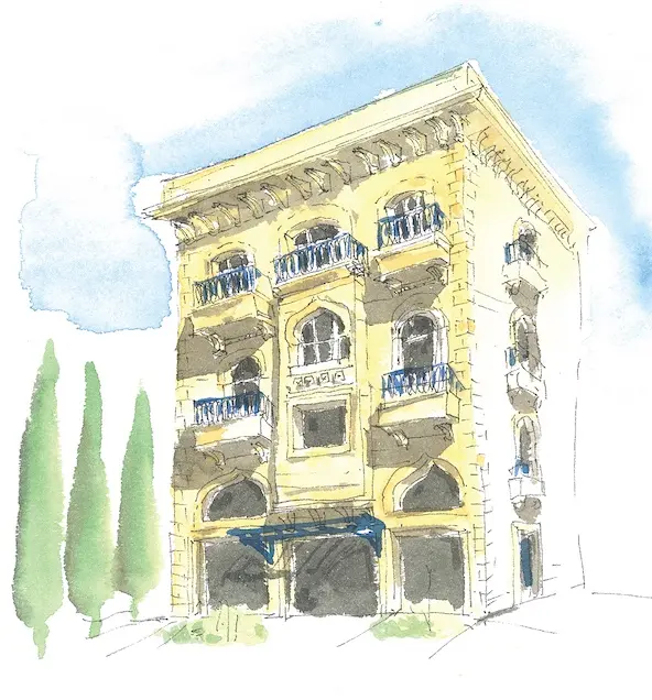 Zulfa Building drawing
